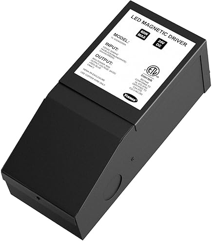 HitLights Dimmable Driver 24V 96W (4A), Magnetic 120V AC